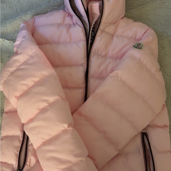 Moncler Jackets & Blazers - Moncler Light Pink Puffer Jacket